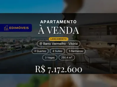 Apartamento com 4 Quartos à venda, 250m² no Barro Vermelho, Vitória