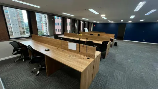 Sala Comercial para venda ou aluguel, 206m² no Cidade Monções, São Paulo