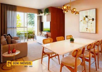 Apartamento com 3 Quartos à venda, 47m² no Dois Carneiros, Jaboatão dos Guararapes
