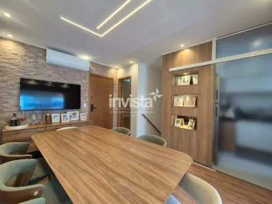Apartamento com 3 Quartos à venda, 94m² no Pompéia, Santos