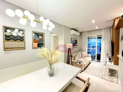 Apartamento com 2 Quartos para alugar, 62m² no Marapé, Santos