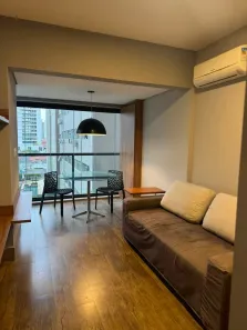 Apartamento com 1 Quarto para alugar, 40m² no Jardim Paulista, São Paulo