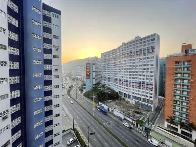 Apartamento com 3 Quartos para alugar, 160m² no José Menino, Santos