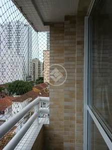 Apartamento com 2 Quartos para alugar, 78m² no Campo Grande, Santos