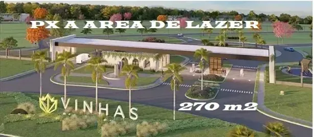 Lote/Terreno à venda, 270m² no Condomínio Vinhas, Senador Canedo
