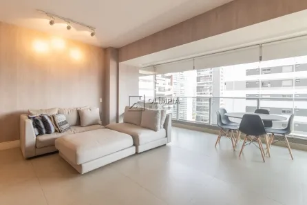 Apartamento com 1 Quarto para alugar, 85m² no Brooklin Paulista, São Paulo