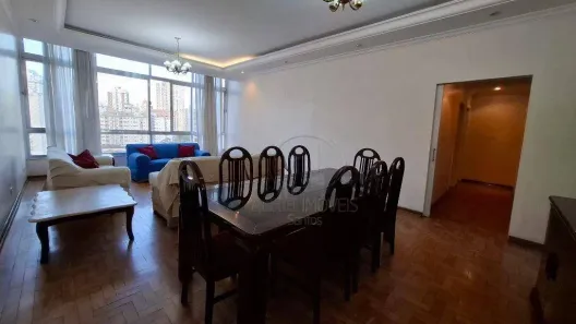 Apartamento com 3 Quartos para alugar, 151m² no Boqueirão, Santos