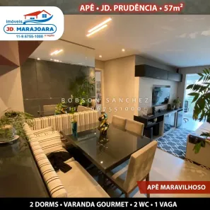 Apartamento com 2 Quartos à venda, 57m² no Jardim Prudência, São Paulo
