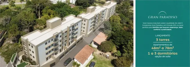 Apartamento com 3 Quartos à venda, 79m² no Capela, Vinhedo