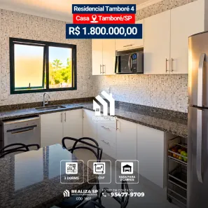 Casa com 3 Quartos à venda, 180m² no Tamboré, Santana de Parnaíba