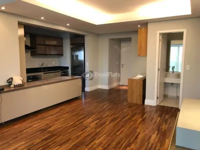Apartamento com 1 Quarto para alugar, 60m² no Campo Belo, São Paulo