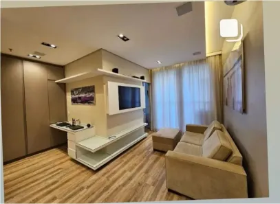 Apartamento com 1 Quarto para alugar, 45m² no Tamboré, Santana de Parnaíba