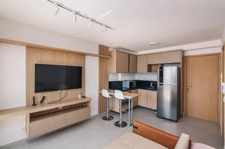 Apartamento com 1 Quarto para alugar, 32m² no Centro, Juiz de Fora