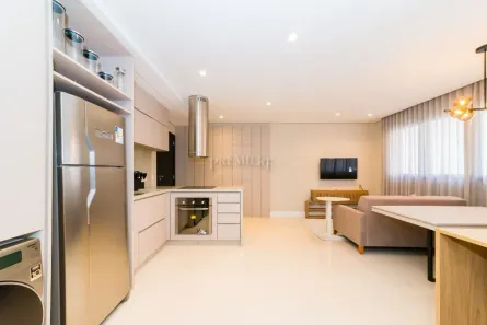 Apartamento com 1 Quarto para alugar, 43m² no São Francisco, Curitiba