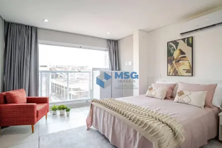 Apartamento com 1 Quarto para alugar, 26m² no Vila Clementino, São Paulo
