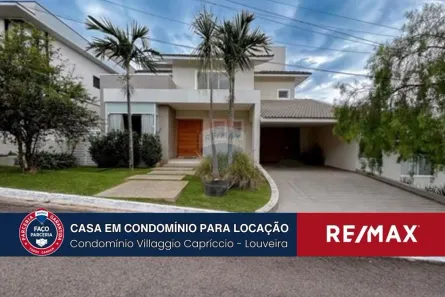 Casa de Condomínio com 4 Quartos para alugar, 300m² no Villaggio Capríccio, Louveira