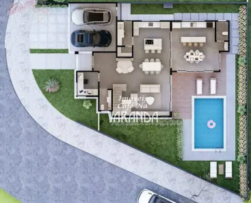 Casa de Condomínio com 3 Quartos à venda, 247m² no Joapiranga, Valinhos