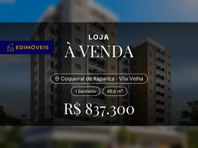 Ponto Comercial à venda, 49m² no Coqueiral de Itaparica, Vila Velha