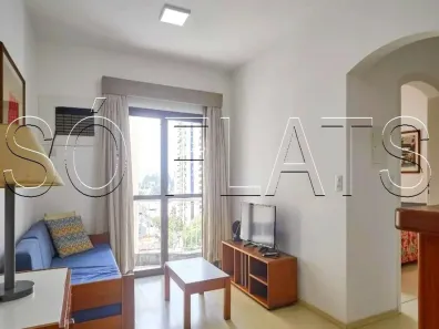 Flat com 1 Quarto para alugar, 45m² no Jardim Paulista, São Paulo