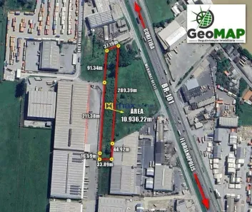 Lote/Terreno à venda, 10936m² no Santa Regina, Itajaí