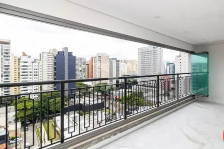 Apartamento com 3 Quartos para alugar, 149m² no Moema, São Paulo