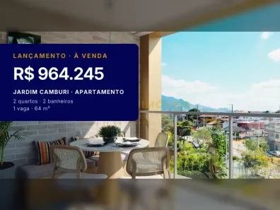 Apartamento com 2 Quartos à venda, 64m² no Jardim Camburi, Vitória