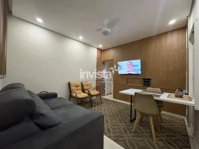 Apartamento com 1 Quarto à venda, 42m² no José Menino, Santos
