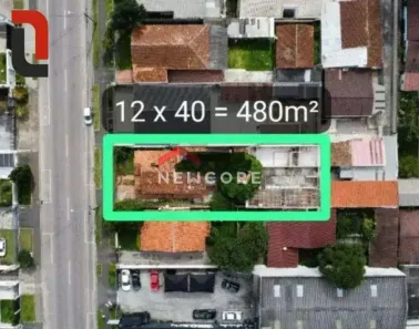 Lote/Terreno com 1 Quarto à venda, 480m² no Hauer, Curitiba