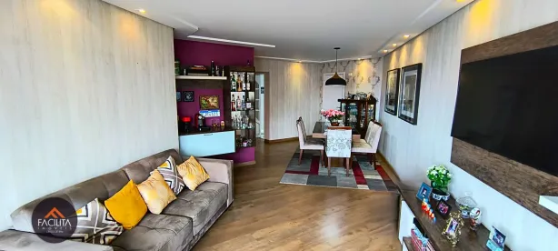 Apartamento com 3 Quartos à venda, 133m² no Vila Assunção, Santo André