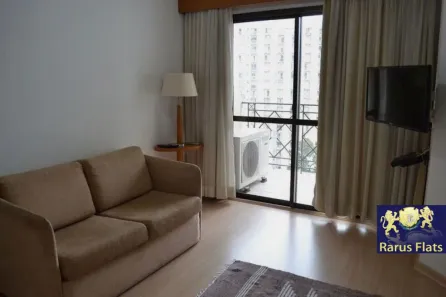 Flat com 1 Quarto para alugar, 45m² no Vila Olímpia, São Paulo
