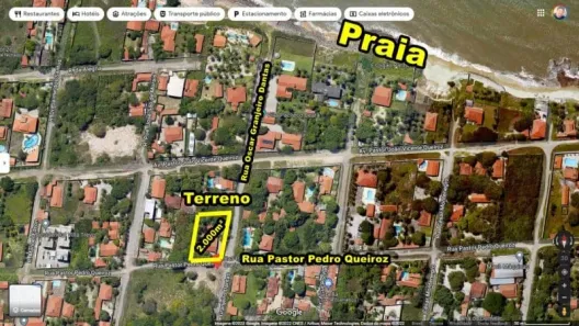 Lote/Terreno à venda, 2000m² no Pacheco, Caucaia