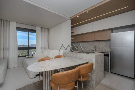 Apartamento com 1 Quarto para alugar, 44m² no Vila da Serra, Nova Lima