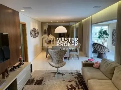 Apartamento com 3 Quartos para alugar, 172m² no Vila da Serra, Nova Lima