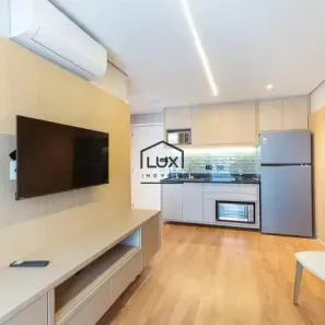 Apartamento com 1 Quarto para venda ou aluguel, 29m² no Indianópolis, São Paulo
