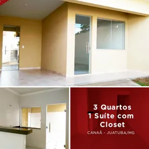 Casa com 3 Quartos à venda, 180m² no Bairro Canaã, Juatuba