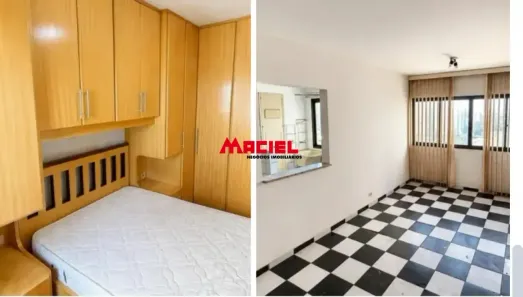 Apartamento com 1 Quarto à venda, 43m² no Parque Residencial Aquarius, São José dos Campos