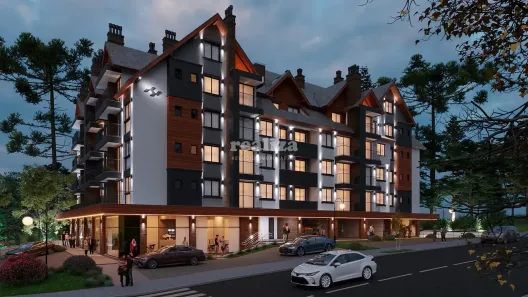 Apartamento com 1 Quarto à venda, 54m² no Ipê Amarelo, Gramado