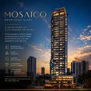 Apartamento com 3 Quartos à venda, 144m² no Tirol, Natal