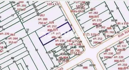 Lote/Terreno à venda, 400m² no Santa Maria, Santo André