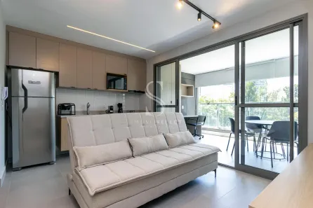 Apartamento com 1 Quarto para alugar, 50m² no Higienópolis, São Paulo