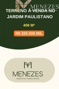 Lote/Terreno à venda, 408m² no Jardim Paulistano, Franca