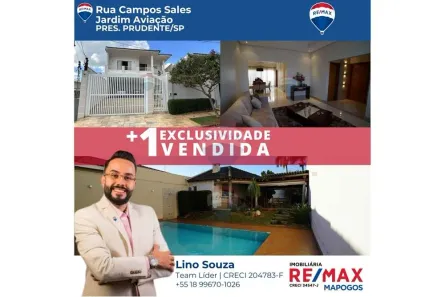 Casa com 3 Quartos à venda, 432m² no Vila Santa Izabel, Presidente Prudente