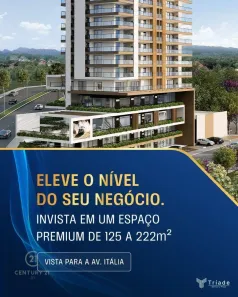 Sala Comercial à venda, 123m² no Loteamento Residencial e Comercial Bosque Flamboyant, Taubaté