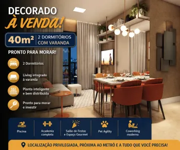 Apartamento com 2 Quartos à venda, 40m² no Vila Pompéia, São Paulo
