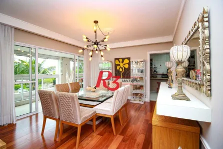 Apartamento com 3 Quartos à venda, 189m² no Ponta da Praia, Santos