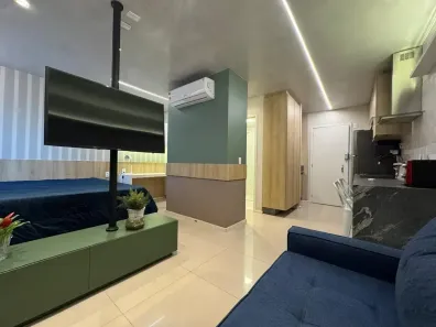 Flat com 1 Quarto para alugar, 43m² no Jardim Goiás, Goiânia