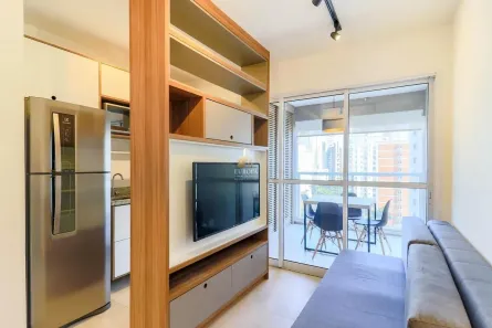 Apartamento com 1 Quarto à venda, 35m² no Santo Amaro, São Paulo