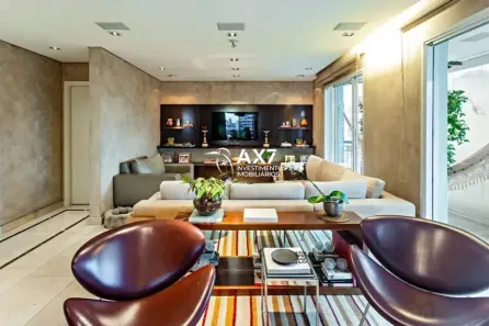 Apartamento com 4 Quartos para alugar, 238m² no Brooklin Paulista, São Paulo