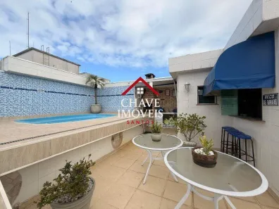 Cobertura com 2 Quartos à venda, 207m² no Campo Grande, Santos