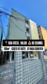 Apartamento com 3 Quartos à venda, 100m² no Boa Vista, Recife